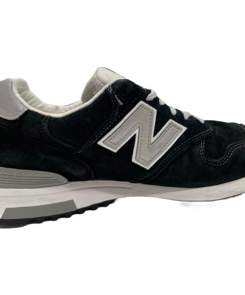 NEW BALANCE（ニューバランス）NEW BALANCE (ニューバランス) スニーカー ブラック×ホワイト サイズ:28cmの古着・服飾アイテム