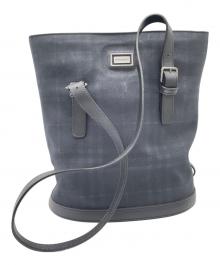 BURBERRY LONDON（バーバリーロンドン）の古着「トートバッグ」｜ネイビー×ブラック