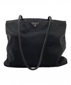 PRADAプラダ）の古着「トートバッグ」｜ブラック