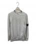 STONE ISLAND（ストーンアイランド）の古着「クルーネックニット」｜ライトグレー