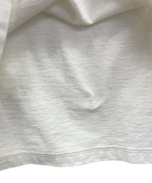 CELINE（セリーヌ）CELINE (セリーヌ) コットンジャージー ホワイト×ネイビー サイズ:Lの古着・服飾アイテム