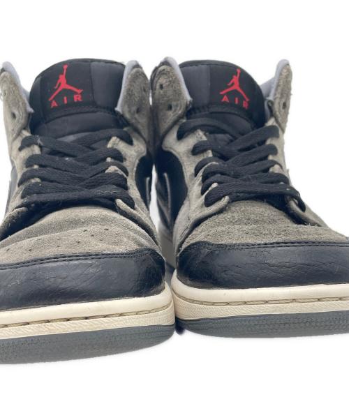 NIKE（ナイキ）NIKE (ナイキ) ミッドカットスニーカー ブラック×グレー サイズ:27.5cmの古着・服飾アイテム