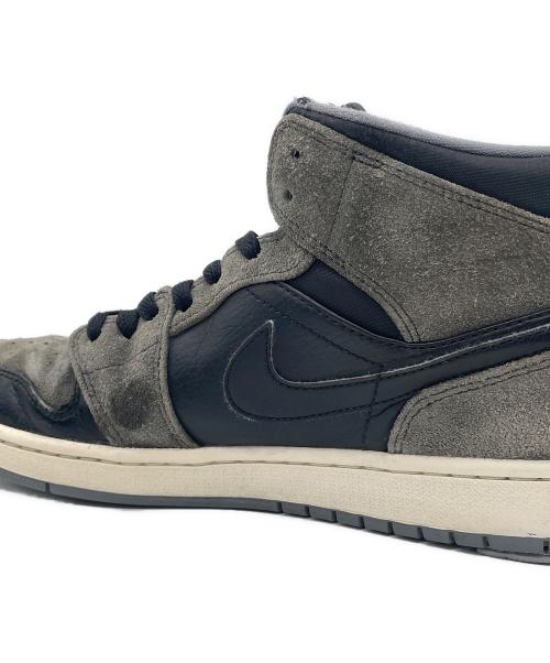 NIKE（ナイキ）NIKE (ナイキ) ミッドカットスニーカー ブラック×グレー サイズ:27.5cmの古着・服飾アイテム