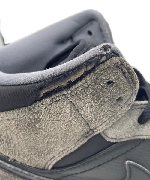 NIKE（ナイキ）NIKE (ナイキ) ミッドカットスニーカー ブラック×グレー サイズ:27.5cmの古着・服飾アイテム