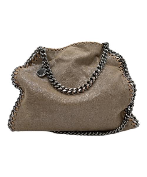 STELLA McCARTNEY（ステラマッカートニー）STELLA McCARTNEY (ステラマッカートニー) チェーンショルダーバッグ ブラウン×シルバーの古着・服飾アイテム