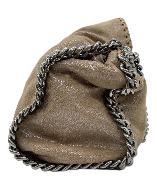 STELLA McCARTNEY（ステラマッカートニー）STELLA McCARTNEY (ステラマッカートニー) チェーンショルダーバッグ ブラウン×シルバーの古着・服飾アイテム