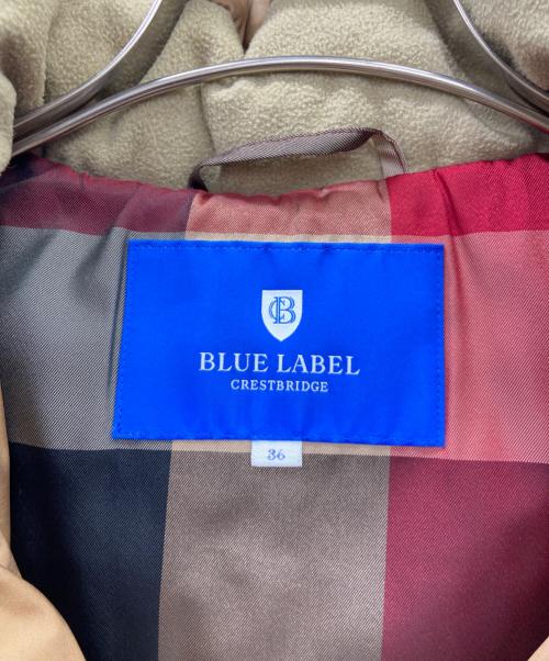 BLUE LABEL CRESTBRIDGE（ブルーレーベルクレストブリッジ）BLUE LABEL CRESTBRIDGE (ブルーレーベルクレストブリッジ) ダウンジャケット マルチカラー サイズ:36の古着・服飾アイテム