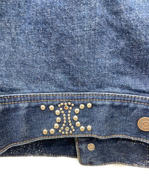 CELINE（セリーヌ）CELINE (セリーヌ) デニムトラッカージャケット インディゴ サイズ:Lの古着・服飾アイテム