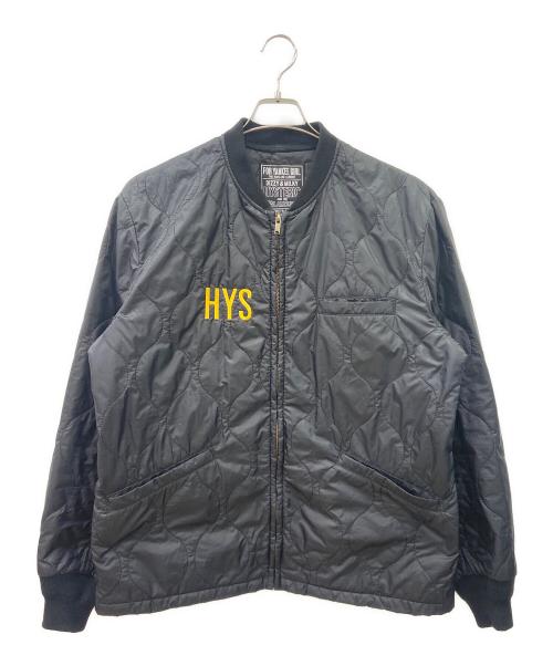 Hysteric Glamour（ヒステリックグラマー）Hysteric Glamour (ヒステリックグラマー) キルティングジャケット ブラック サイズ:XLの古着・服飾アイテム