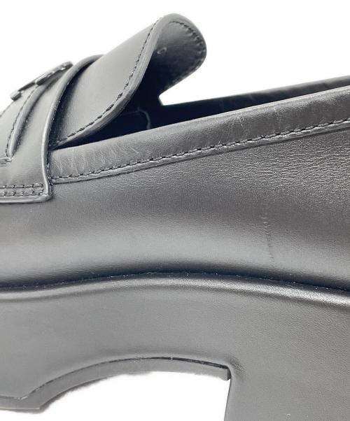 CHANEL（シャネル）CHANEL (シャネル) ローファー ブラック サイズ:38 1/2の古着・服飾アイテム