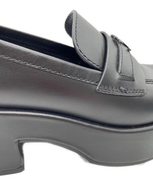 CHANEL（シャネル）CHANEL (シャネル) ローファー ブラック サイズ:38 1/2の古着・服飾アイテム