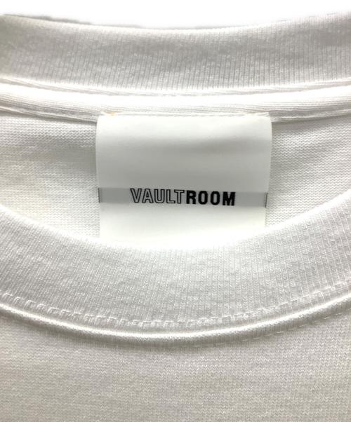 VAULTROOM（ボルトルーム）VAULTROOM (ボルトルーム) 半袖カットソー ホワイト サイズ:M 未使用品の古着・服飾アイテム