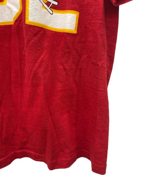 Champion（チャンピオン）Champion (チャンピオン) 半袖カットソー レッド サイズ:Lの古着・服飾アイテム