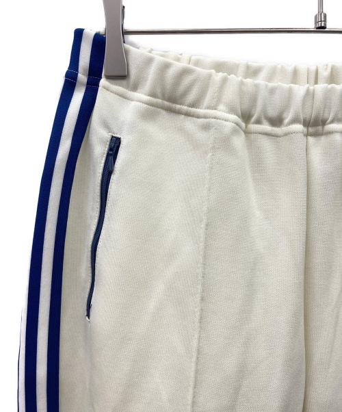 adidas（アディダス）adidas (アディダス) トラックパンツ ホワイト×ネイビー サイズ:6号の古着・服飾アイテム