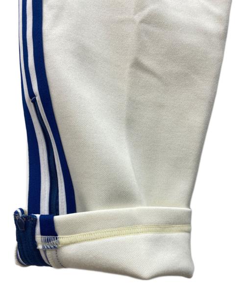 adidas（アディダス）adidas (アディダス) トラックパンツ ホワイト×ネイビー サイズ:6号の古着・服飾アイテム