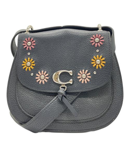 COACH（コーチ）COACH (コーチ) ショルダーポーチ ネイビーの古着・服飾アイテム