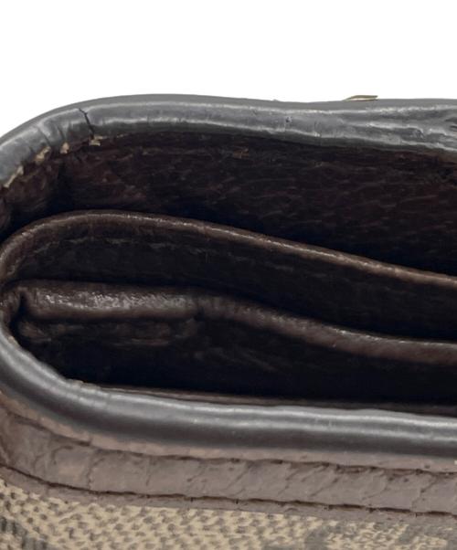 GUCCI（グッチ）GUCCI (グッチ) 2つ折り財布 ブラウン×ベージュの古着・服飾アイテム