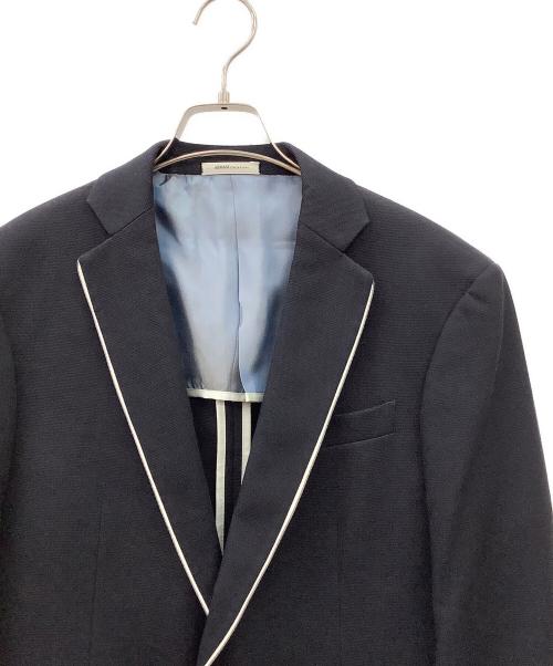 ARMANI COLLEZIONI（アルマーニ コレツィオーニ）ARMANI COLLEZIONI (アルマーニ コレツィオーニ) テーラードジャケット ネイビー サイズ:Lの古着・服飾アイテム