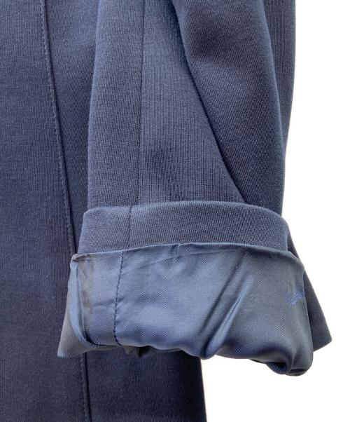 Salvatore Ferragamo（サルヴァトーレ フェラガモ）Salvatore Ferragamo (サルヴァトーレ フェラガモ) テーラードジャケット ネイビー×レッド サイズ:50の古着・服飾アイテム