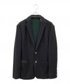 BOSS HUGO BOSSボス ヒューゴボス）の古着「エルボーパッチテーラードジャケット」｜ブラック