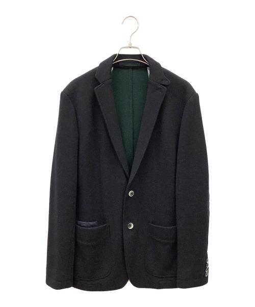 BOSS HUGO BOSS（ボス ヒューゴボス）BOSS HUGO BOSS (ボス ヒューゴボス) エルボーパッチテーラードジャケット ブラック サイズ:48の古着・服飾アイテム