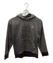 DIESEL（ディーゼル）の古着「D-Um-Ribプルオーバーパーカー」｜グレー