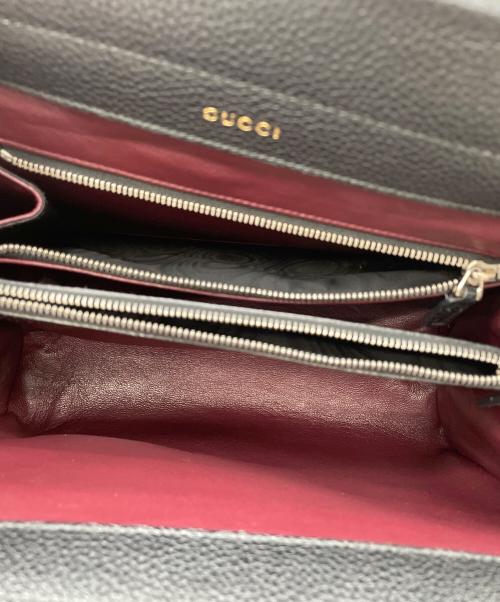 GUCCI（グッチ）GUCCI (グッチ) 2WAYバッグ ブラックの古着・服飾アイテム