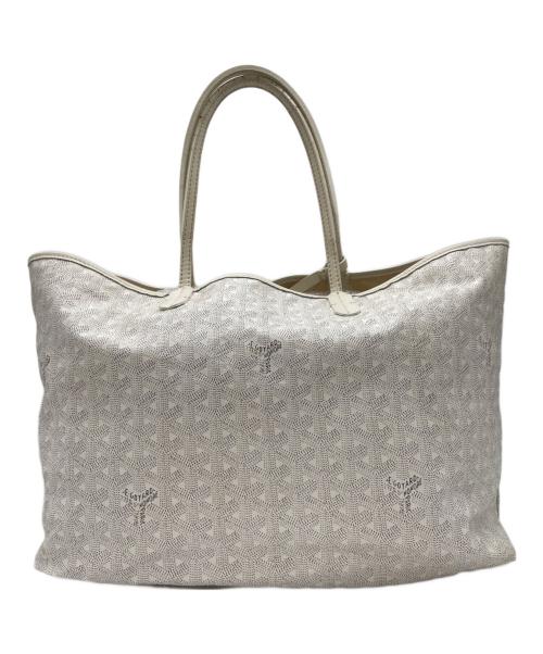 GOYARD（ゴヤール）GOYARD (ゴヤール) トートバッグ ホワイト×グレーの古着・服飾アイテム
