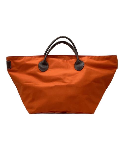 Herve Chapelier（エルベシャプリエ）Herve Chapelier (エルベシャプリエ) ハンドバッグ オレンジ×ブラウンの古着・服飾アイテム