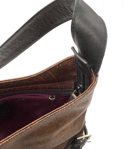 ETRO（エトロ）ETRO (エトロ) ワンショルダーバッグ ブラウン×ブラックの古着・服飾アイテム