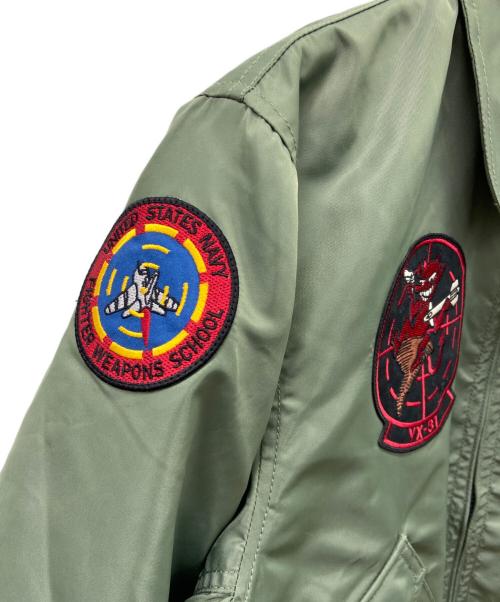 AVIREX（アヴィレックス）AVIREX (アヴィレックス) CWU 36Pフライトジャケット グリーン サイズ:Lの古着・服飾アイテム