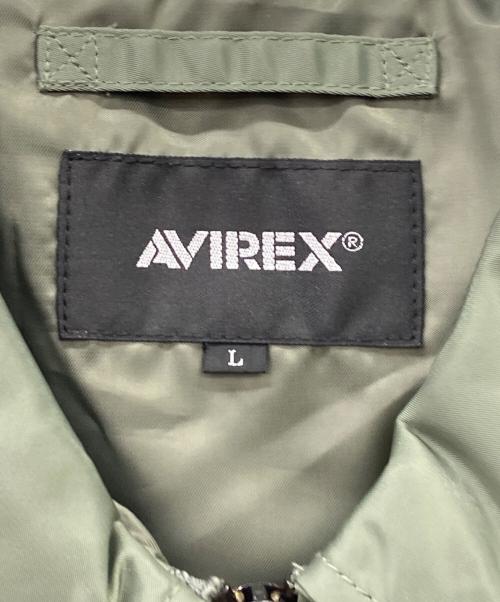 AVIREX（アヴィレックス）AVIREX (アヴィレックス) CWU 36Pフライトジャケット グリーン サイズ:Lの古着・服飾アイテム
