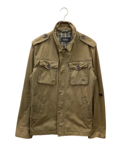 BURBERRY BLACK LABEL（バーバリーブラックレーベル）BURBERRY BLACK LABEL (バーバリーブラックレーベル) ミリタリージャケット ブラウン サイズ:Lの古着・服飾アイテム