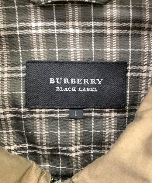 BURBERRY BLACK LABEL（バーバリーブラックレーベル）BURBERRY BLACK LABEL (バーバリーブラックレーベル) ミリタリージャケット ブラウン サイズ:Lの古着・服飾アイテム