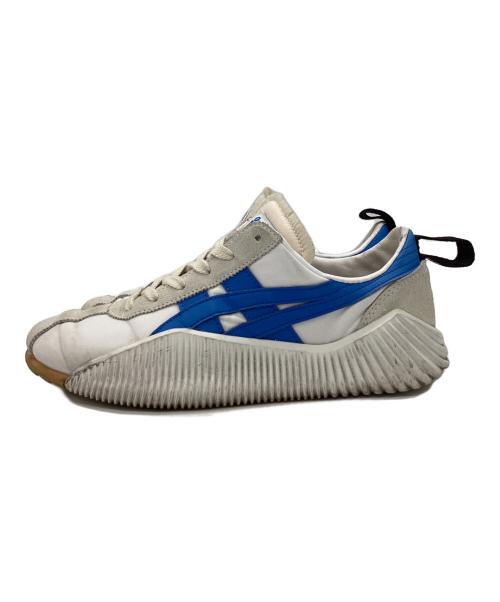 Onitsuka Tiger（オニツカタイガー）Onitsuka Tiger (オニツカタイガー) Onitsuka Tiger　スニーカー ホワイト×ブルー サイズ:24cmの古着・服飾アイテム