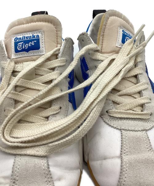 Onitsuka Tiger（オニツカタイガー）Onitsuka Tiger (オニツカタイガー) Onitsuka Tiger　スニーカー ホワイト×ブルー サイズ:24cmの古着・服飾アイテム