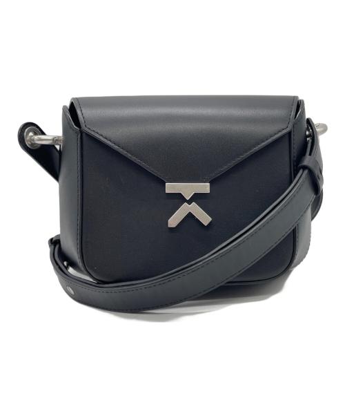 KENZO（ケンゾー）KENZO (ケンゾー) スモールKレザーバッグ ブラックの古着・服飾アイテム