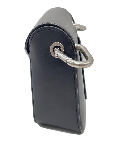 KENZO（ケンゾー）KENZO (ケンゾー) スモールKレザーバッグ ブラックの古着・服飾アイテム