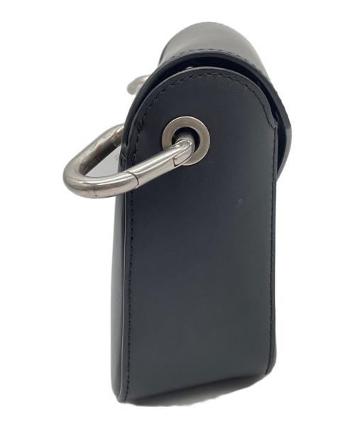 KENZO（ケンゾー）KENZO (ケンゾー) スモールKレザーバッグ ブラックの古着・服飾アイテム