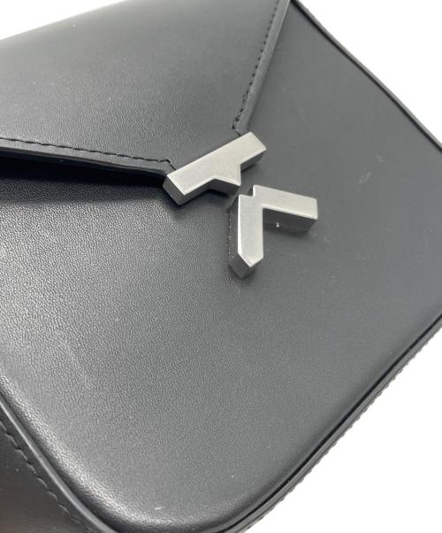 KENZO（ケンゾー）KENZO (ケンゾー) スモールKレザーバッグ ブラックの古着・服飾アイテム