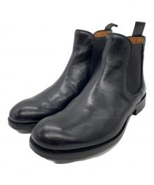 Alfredo BANNISTER（アルフレッドバニスター）の古着「サイドゴアブーツ」｜ブラック