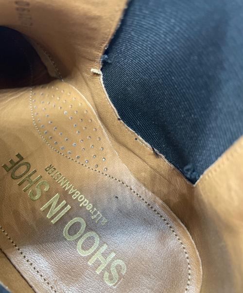 Alfredo BANNISTER（アルフレッドバニスター）Alfredo BANNISTER (アルフレッドバニスター) サイドゴアブーツ ブラック サイズ:25cmの古着・服飾アイテム