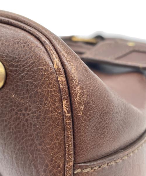 Yves Saint Laurent（イヴサンローラン）Yves Saint Laurent (イヴサンローラン) ハンドバッグ ブラウンの古着・服飾アイテム