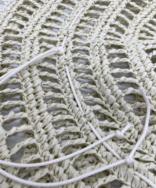 La Maison de Lyllis（ラメゾンドリリス）La Maison de Lyllis (ラメゾンドリリス) ストローハット ライトグリーンの古着・服飾アイテム