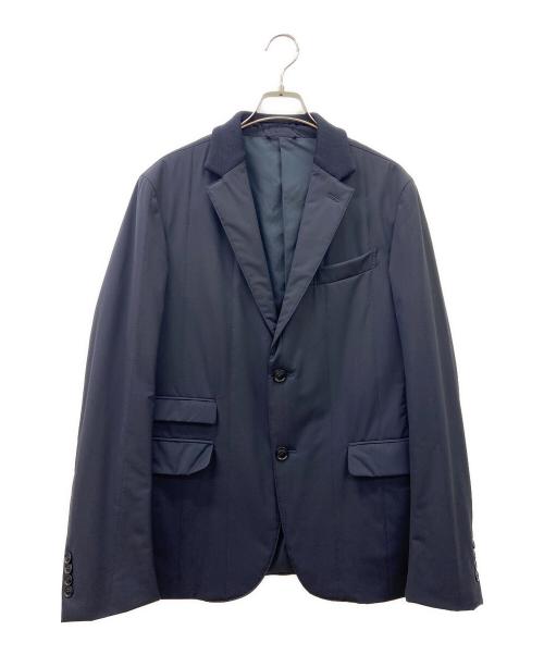 ERMENEGILDO ZEGNA（エルメネジルド・ゼニア）ERMENEGILDO ZEGNA (エルメネジルド・ゼニア) 中綿ジャケット ネイビー サイズ:7-48Cの古着・服飾アイテム