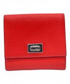 FENDIフェンディ）の古着「2つ折り財布」｜レッド