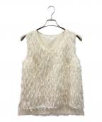 DRESSTERIORドレステリア）の古着「ベスト」｜アイボリー