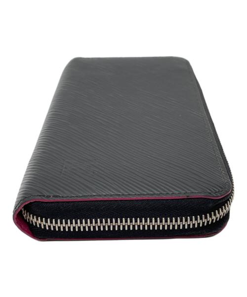 LOUIS VUITTON（ルイ ヴィトン）LOUIS VUITTON (ルイ ヴィトン) 長財布 ブラック×ピンクの古着・服飾アイテム