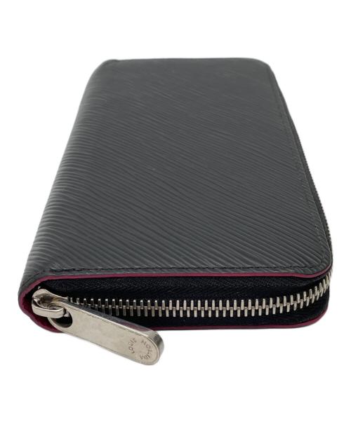 LOUIS VUITTON（ルイ ヴィトン）LOUIS VUITTON (ルイ ヴィトン) 長財布 ブラック×ピンクの古着・服飾アイテム