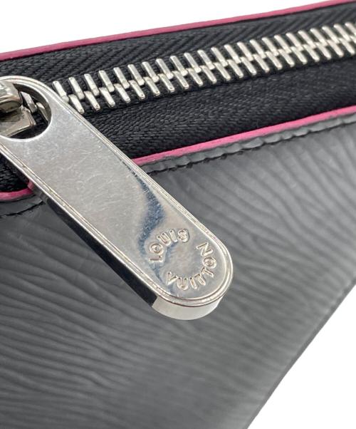 LOUIS VUITTON（ルイ ヴィトン）LOUIS VUITTON (ルイ ヴィトン) 長財布 ブラック×ピンクの古着・服飾アイテム